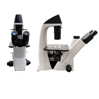 China 100 - biologisches LED Mikroskop-optisches System umgekehrtes Trinocular 400X fournisseur
